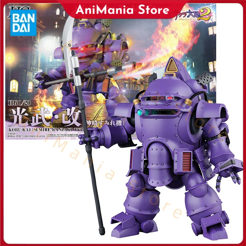 

BANDAI оригинальный GUNDAM SAKURA WARS HG KOBU-KAI SUMIRE KANZAKI TYPE аниме фигурка в сборе модель игрушки модель украшения подарки