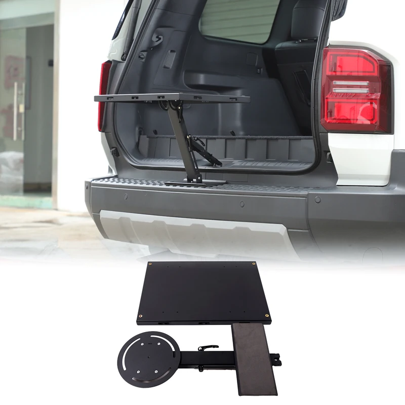 table-de-camping-portable-en-acier-au-carbone-et-alliage-d'aluminium-pour-toyota-land-cruiser-prado-lc250-250-2024-table-de-verrouillage-de-coffre-de-voiture