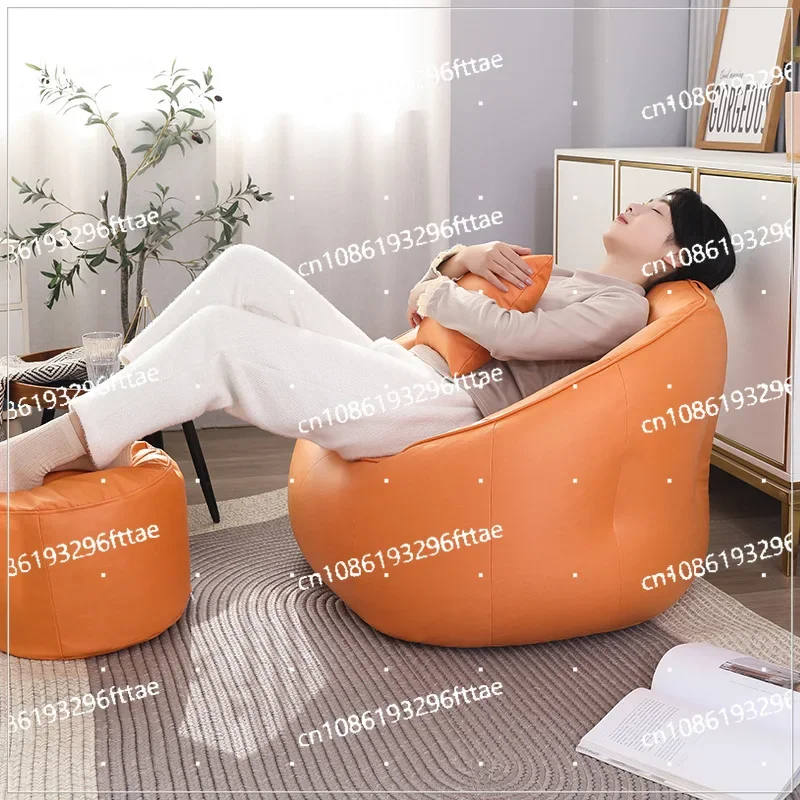 S9 Shell Bean Bag Lazy Sofa Tatami Single Small Apartment Bedroom Chair Balcony Leisure Sofa Recliner