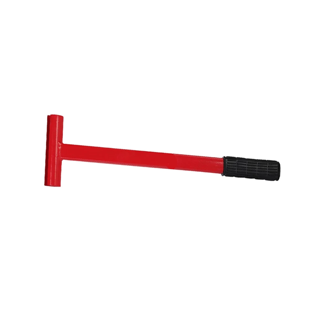 Door Hinge Adjustment Tool with Rubber Grip Heavy Duty Painted Steel Hinge Wrench Fit for .134 Gauge Commercial Door