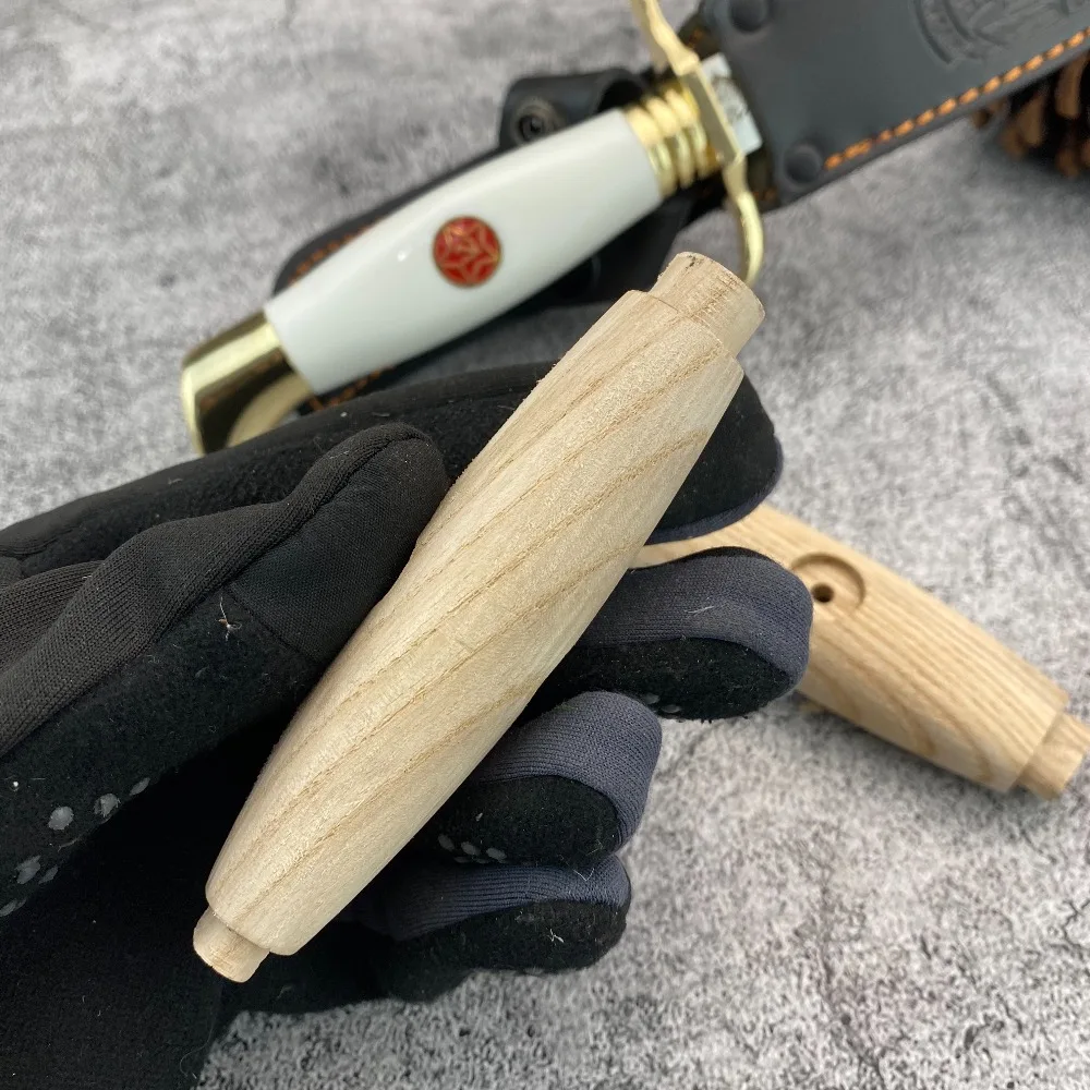 Natural Solid Wood Knife Handle Blanks – Premium Wood Stock for Custom DIY Knife Making and Modification