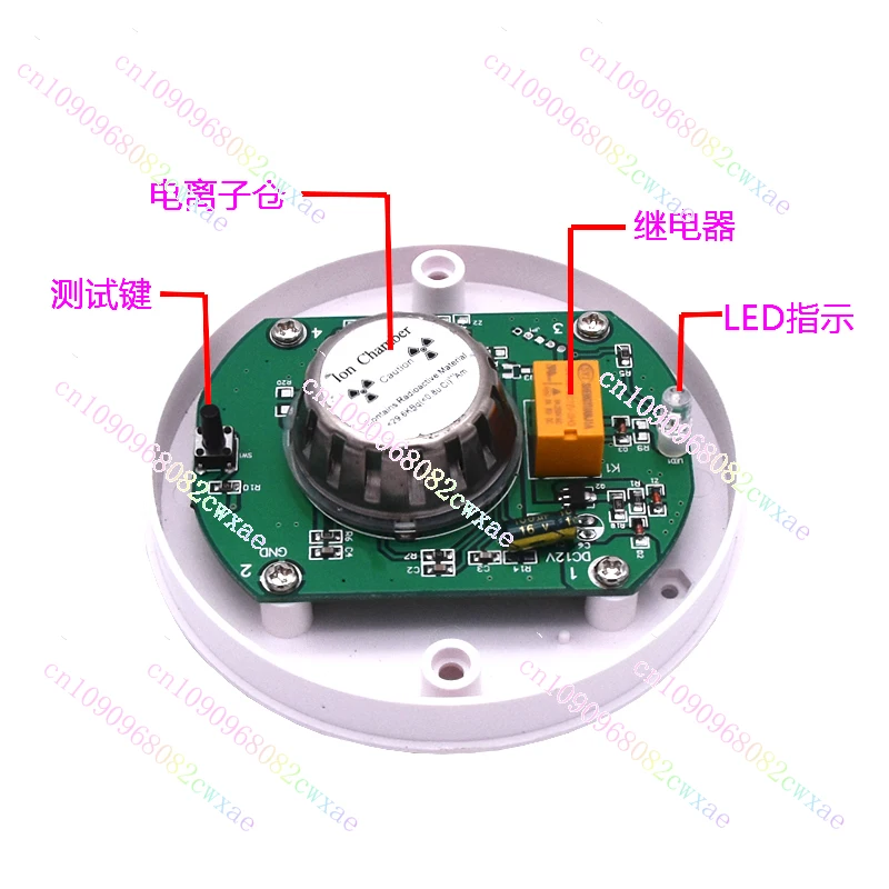 Wired Connected Household Ion Smoke Detector Alarm Factory Fire Sensitive Fire Smoke Sensor