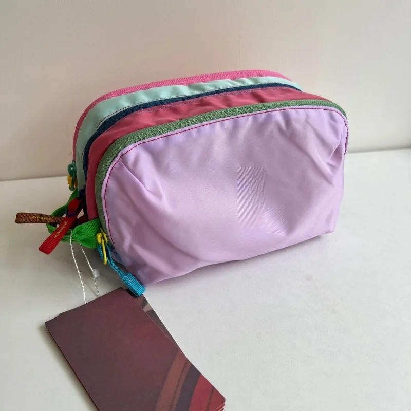 2026 New 4L Toilet Bag Dopamine Handbag Lightweight Waterproof Nylon Bag Appears as Travel Commuter Makeup Bag
