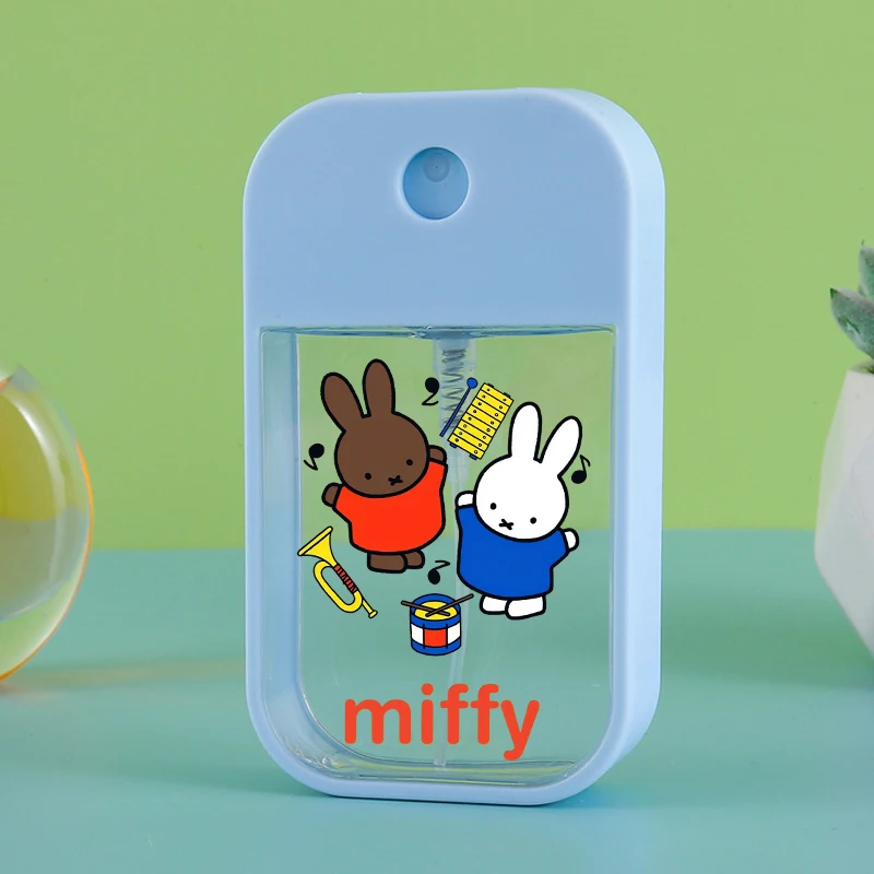 Cute Miffys Spray 45ml Kids Cartoon Rabbit Portable Travel Accessories Disinfectant Alcohol Perfume Packaging Bottles Gift New