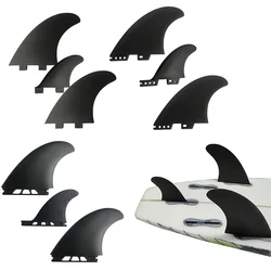 3pcs Surfboard Tail Rudder 138-150MM Left/middle/right Edge Fins Keel Fins Surfboard Board Fins Replace Accessories