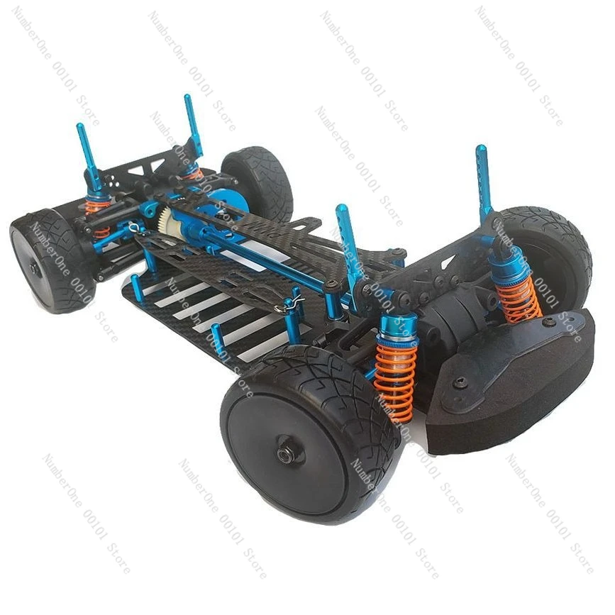 1:10 RC سيارة رياضية مسطحة ألياف الكربون لتقوم بها بنفسك TT01 TT01 لوحة بلاستيكية TG PMM إطار لعبة نموذج