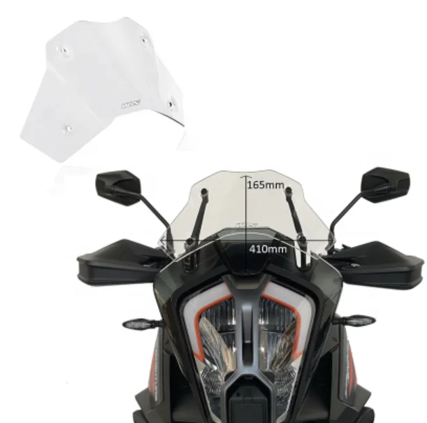 1290 SUPER ADV Italy WRS windshield modification For ktm