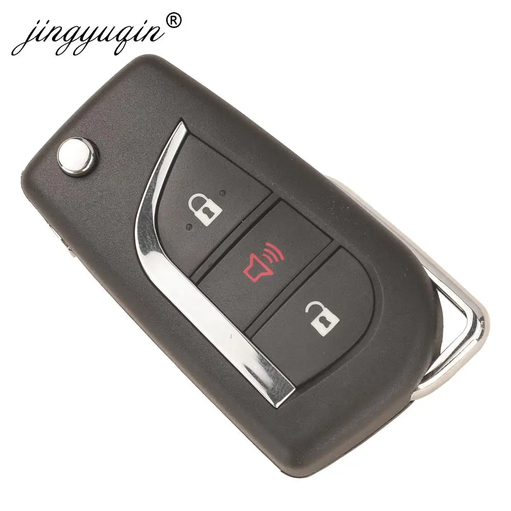 jingyuqin GQ4-73T /HYQ12BFA 314Mhz H (8A) Chip Remote Car Key For Toyota RAV4 Camry Corolla 2015 2016 2017 2018 2019 2020 2021