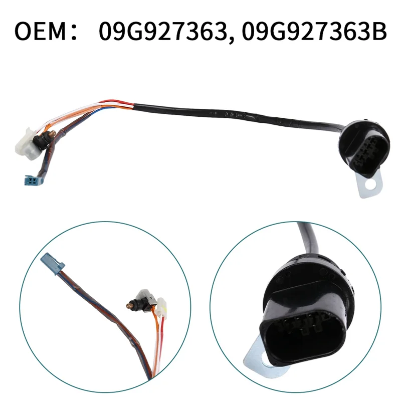 

A029-6 Pin Transmission Internal Harness Trans Solenoid Parts 09G / TF60 /61SN For TT Beetle CC Golf Jetta Passat 09G927363