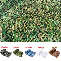 Camouflage hunting net double layer mesh material for camping tactical blind sunshade shooting theme party decoration