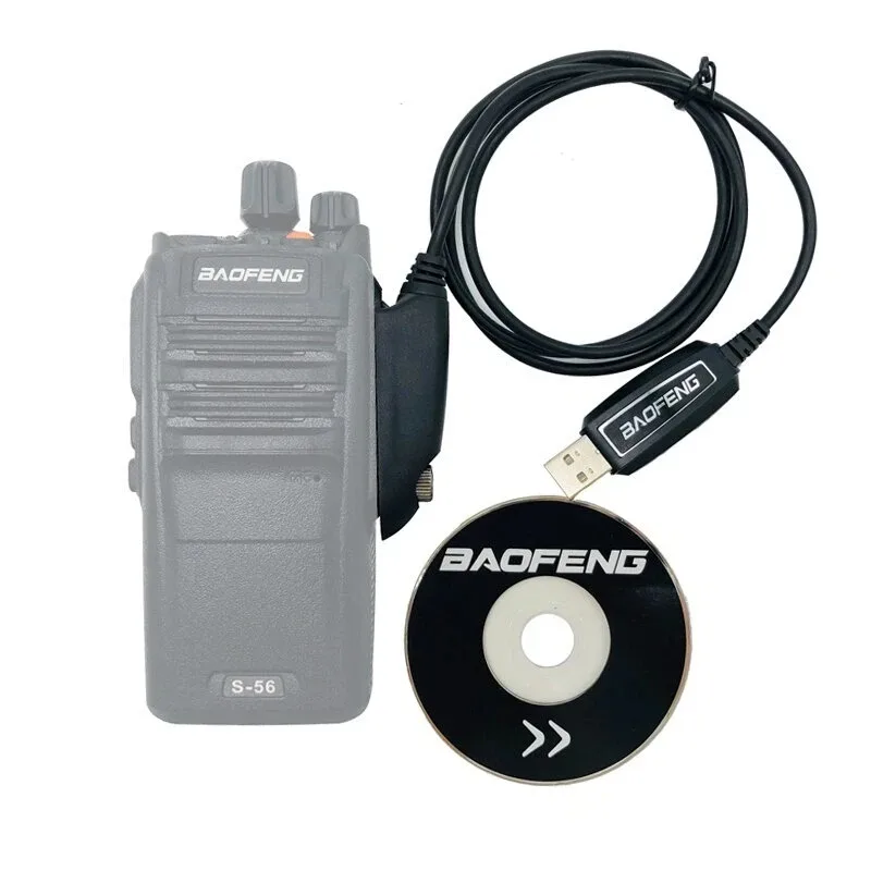 Baofeng Walkie Talkie USB Programming Cable Cord Cd for UV-9R Pro BF-9700 UV-9R Plus BF-A58 UV-5S GT-3WP R760 UV-82WP view 6