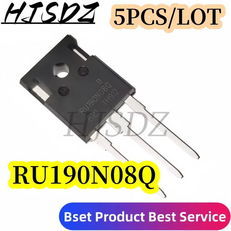 5 قطعة/الوحدة RU190N08Q RU190N08 TO-247 190A 80V يمكنلا إعادة استبدال directamentenuevo الأصلي في المخزون