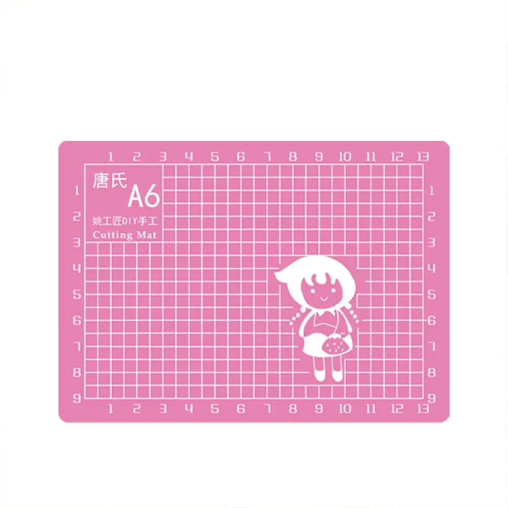 PVC Manuelle Schreibmatten Werkbank Nähen DIY Handwerk Patchwork Matten A6 Gitter Schneidematte Papier Schneidebrett Gravur Bord