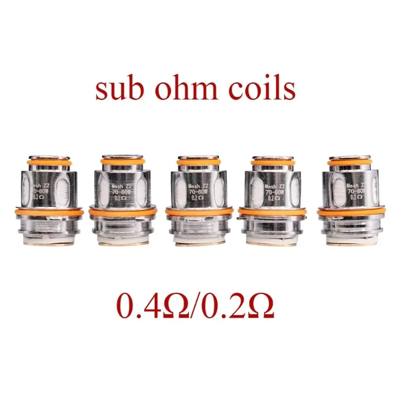 5 / Zeus Sub 0.4ohm Z1/ 0.2ohm Z2 Vape Zeus Sub RTA Vape atomizer tank for coils & atomizers - related product image