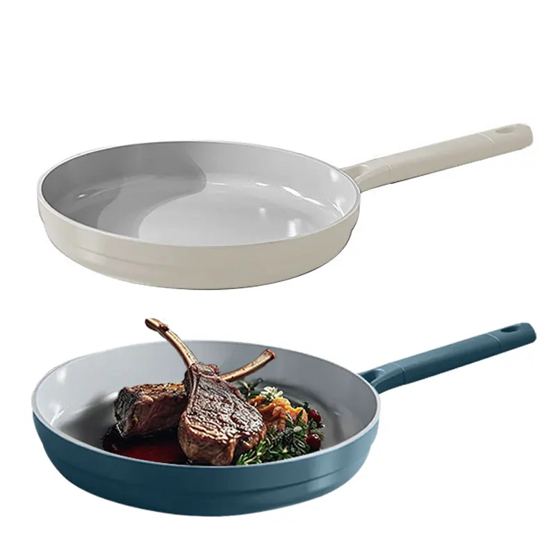 28 cm Antihaft-Keramik-Bratpfanne, gesunde, ungiftige Ei-Omelett-Kochpfanne, Steak-Pfanne, Küchenkochgeschirr-Pfanne