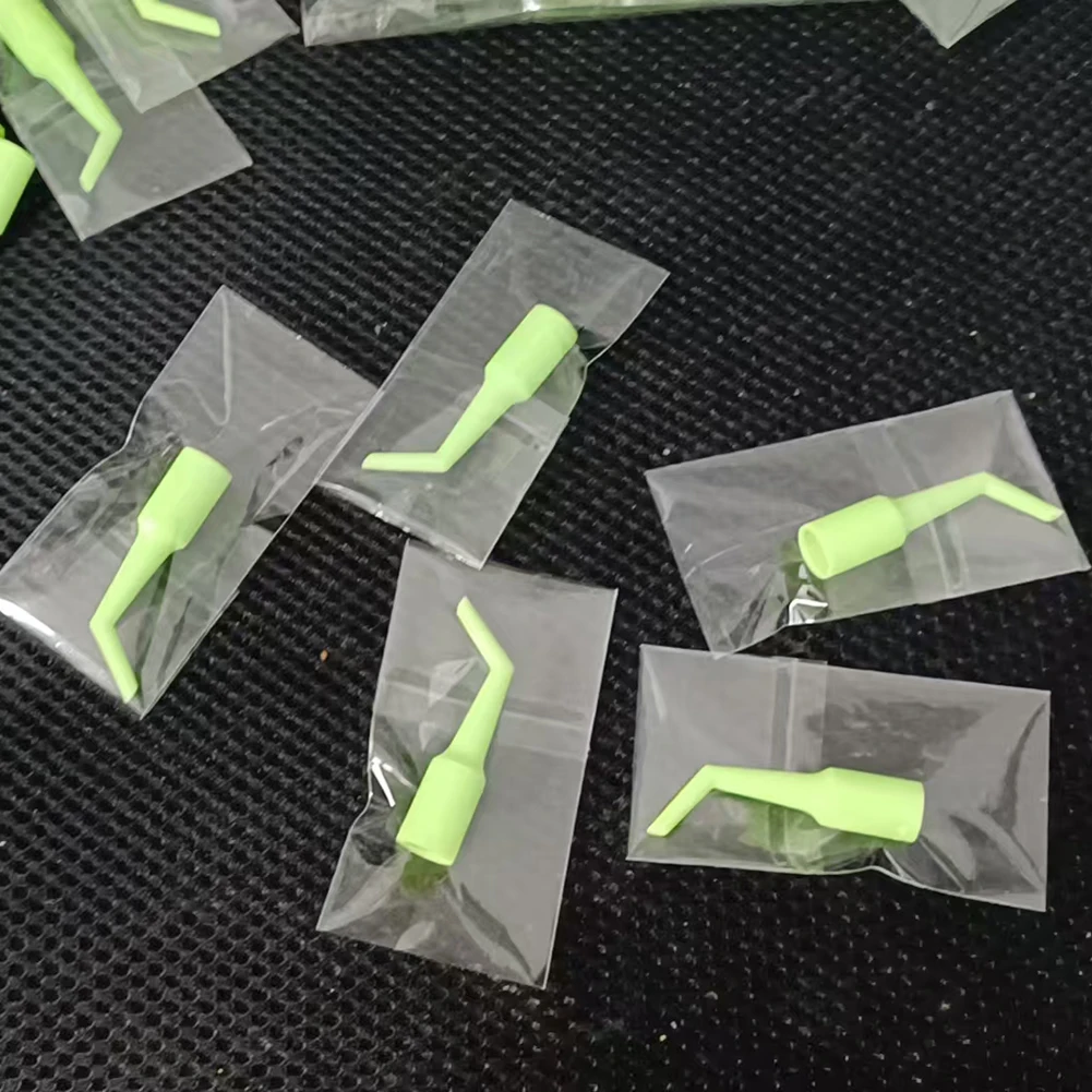 5×10Pcs/Bag Disposable Dental Saliva Ejector Parts  Autoclavable Aspirator Suction Tube Tip Individual Oral Fluid Straw Adapter