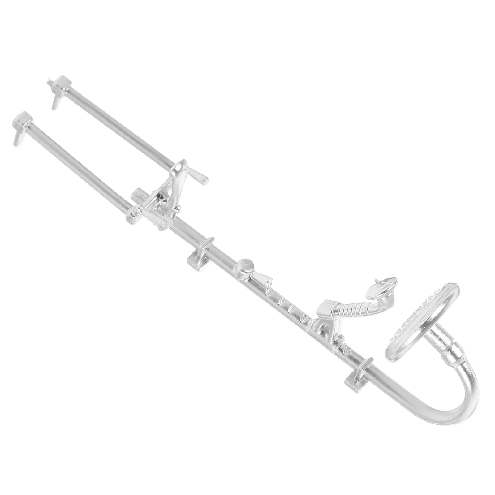 

Миниатюрный душевой набор в масштабе 1:12: реалистичные аксессуары для душевой комнаты, стабильные и безопасные материалы, украшение для мини-дома