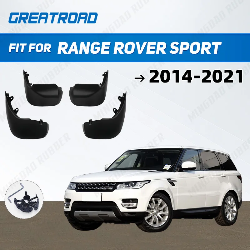 For Range Rover sport 2014 2015 2016 2017 2018 2019 2020 2021 Mudguard Mud Flaps Guard Splash Flap  Fender Car Accessories