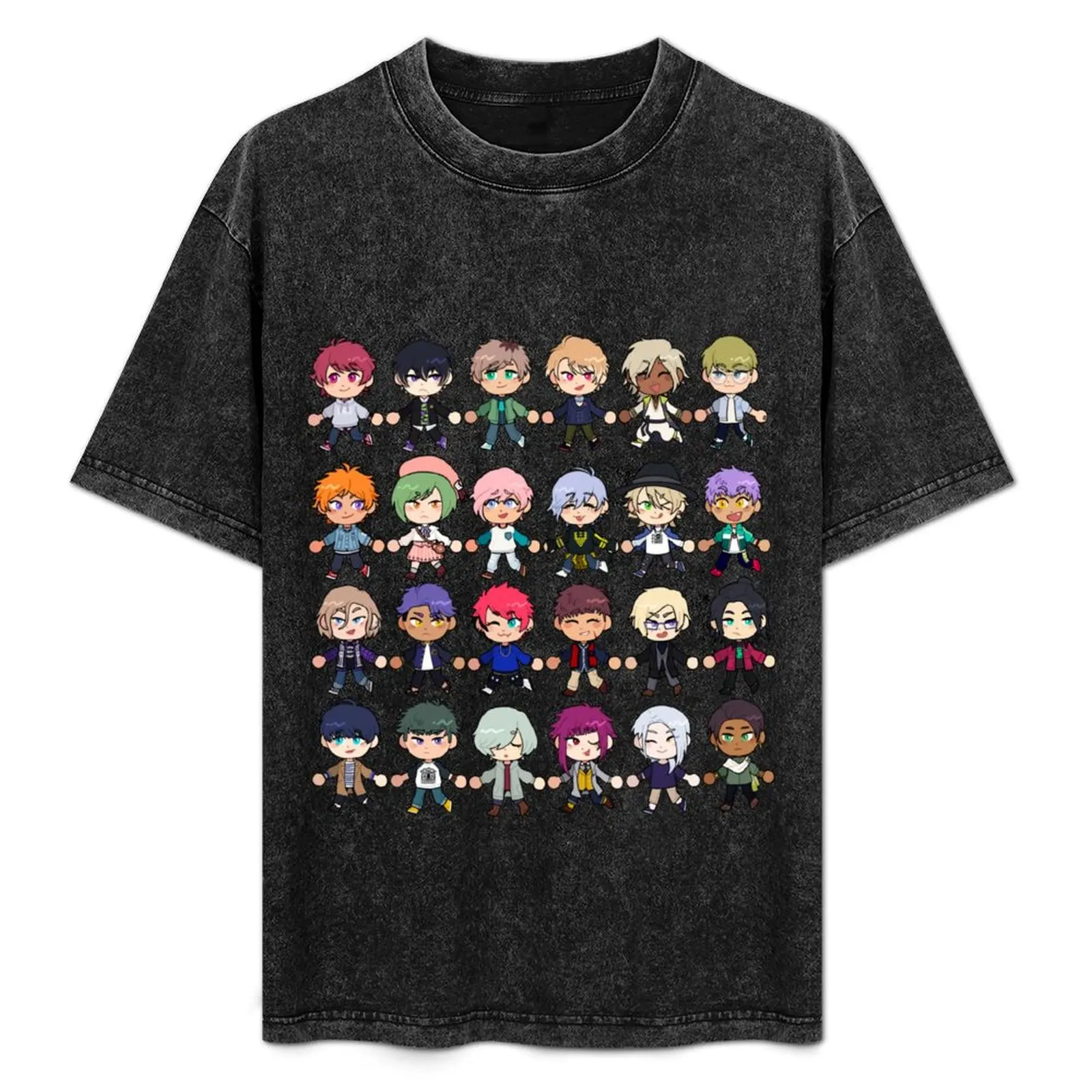 

mankai company T-Shirt All Match Basic Short Sleeve Top