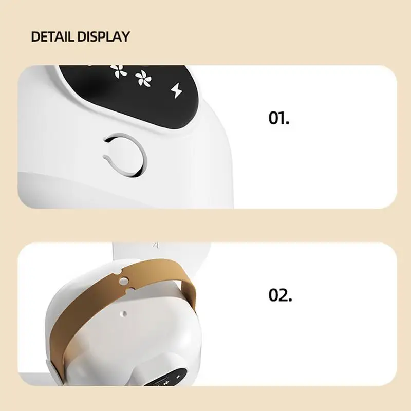 Rechargeable Ceiling Fan USB Rechargeable Cooling Device Remote-Controlled Light 3 Gears Ceiling Fan for Garden Outdoor Patio