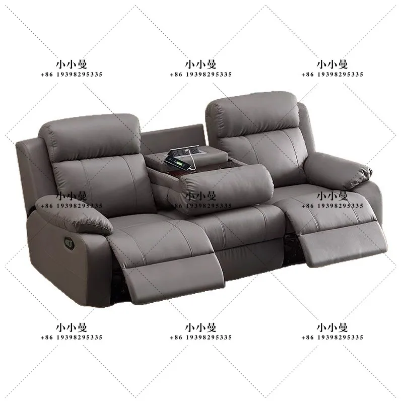 Italian light luxury new living room multi-function first-class space living room combination electric sofa intelligent