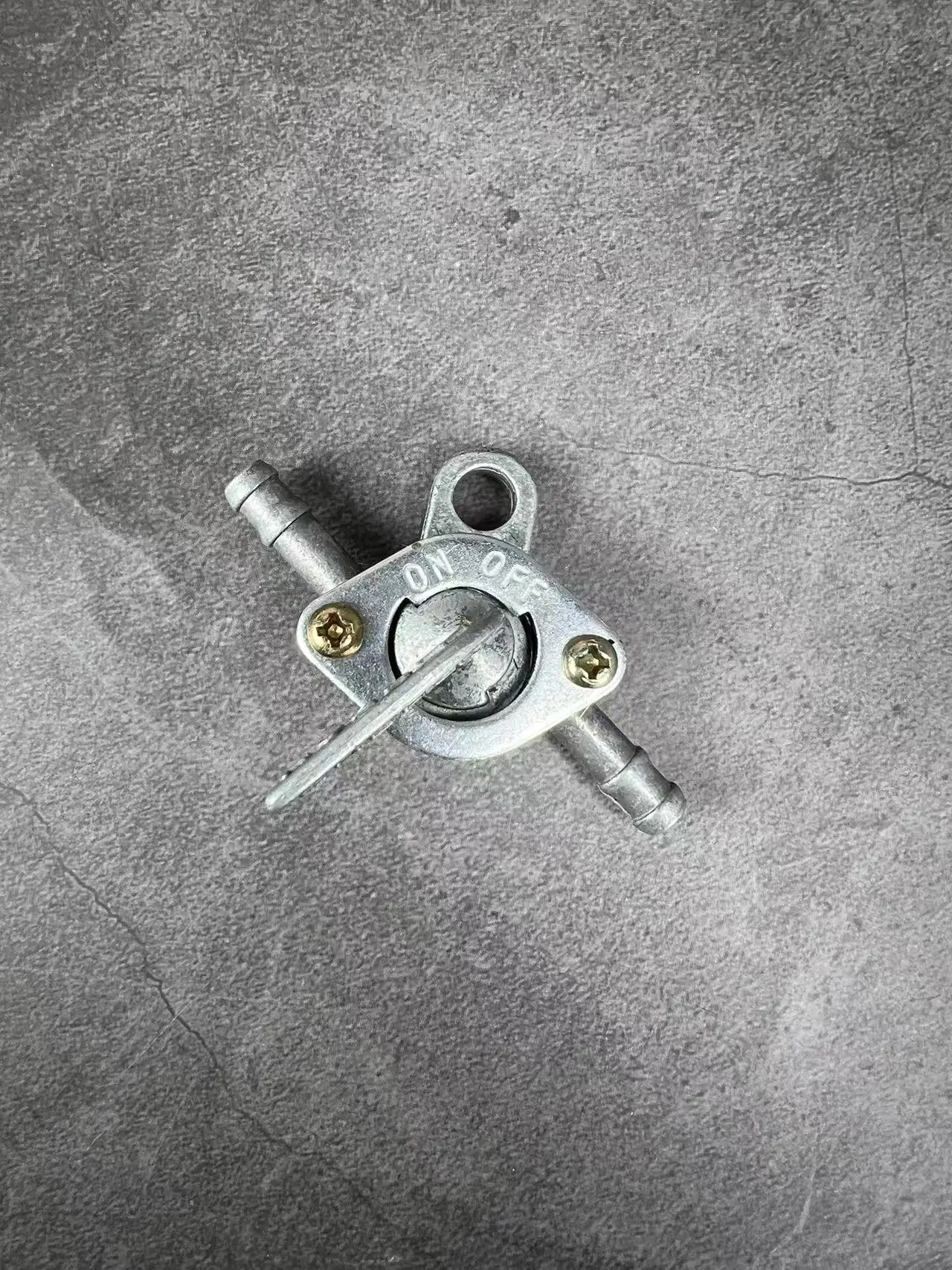 Válvula de Combustible de 6mm para Moto y Scooter, Grifo de Gasolina, Interruptor de Tanque de Combustible, Accesorios de Encendido/Apagado para Moto y Mini Auto con Llavero