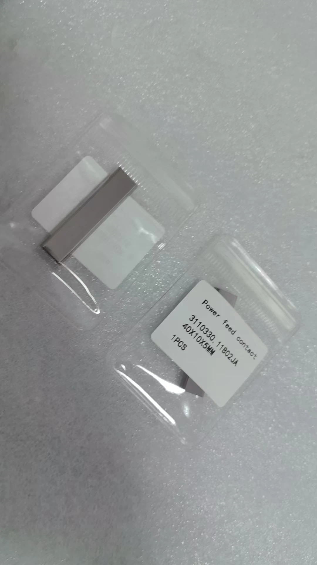 Power Feed Contact S010N apply for Sodick ,3110330,11802JA,0291051,118908,0204934,MW501390A,3085263,3220338EU,40X10X5MM,1PCS