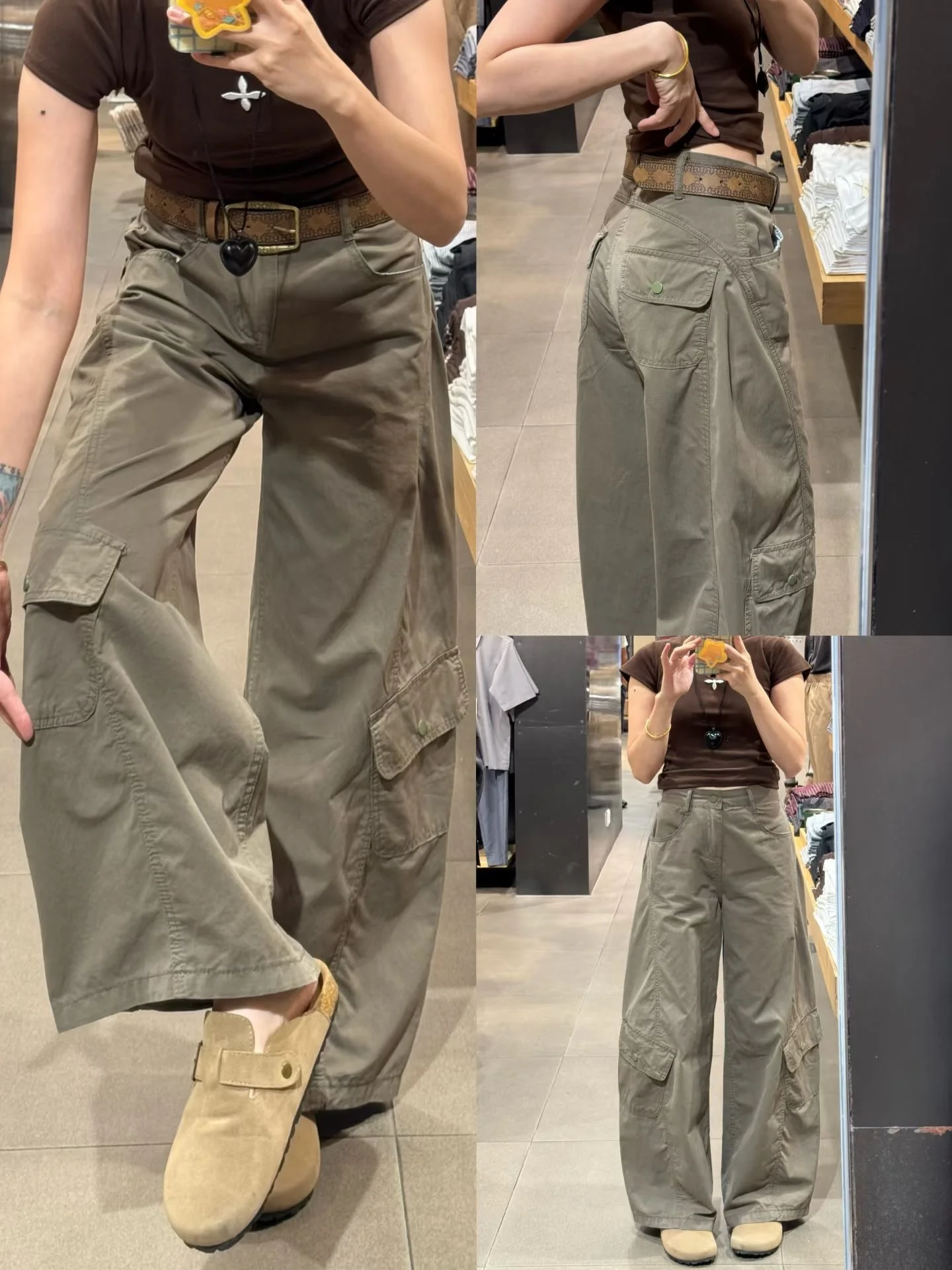 

Прямые джинсы с высокой талией, рабочая одежда, женские джинсы больших размеров в стиле ретро, американские утягивающие широкие брюки для грушевого тела