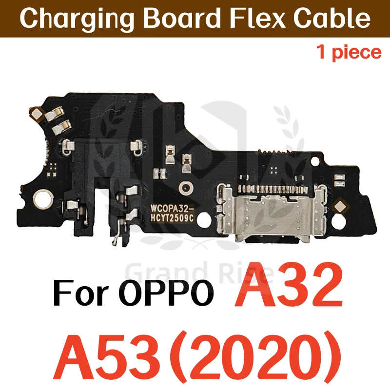 USB Charging Board Flex Cable For OPPO A32 36 52 A53 55 A57 58 60 A72 A73 A74 A76 A78 A91 A92S A93 A95 A96 Realme9i Charger Port