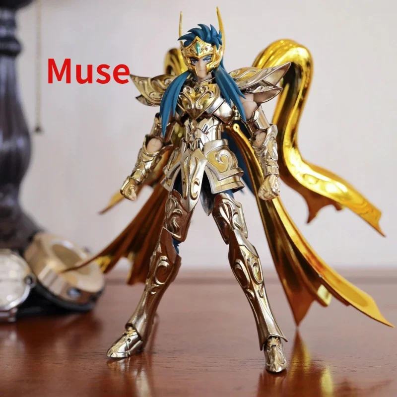 

In Stock GT Model EX Aquarius Camus God Cloth Soul of Gold Saint Seiya Metal Armor Myth Cloth Action Figure Toy Collection Gift