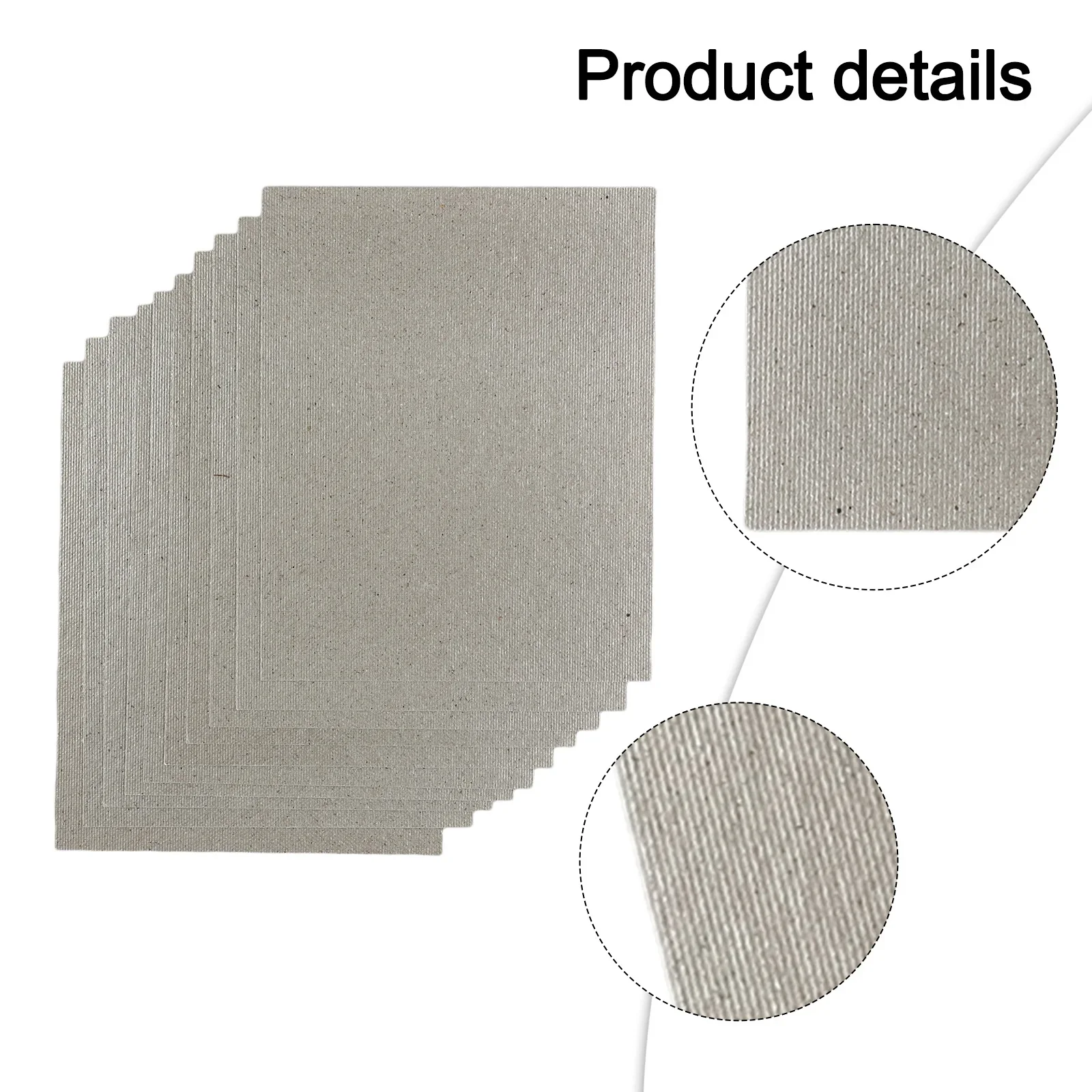 10 Pcs  12 X 15cm  Universal Microwave Oven Mica Sheet Wave Guide Waveguide Cover Sheet Plates Kitchen Accessories