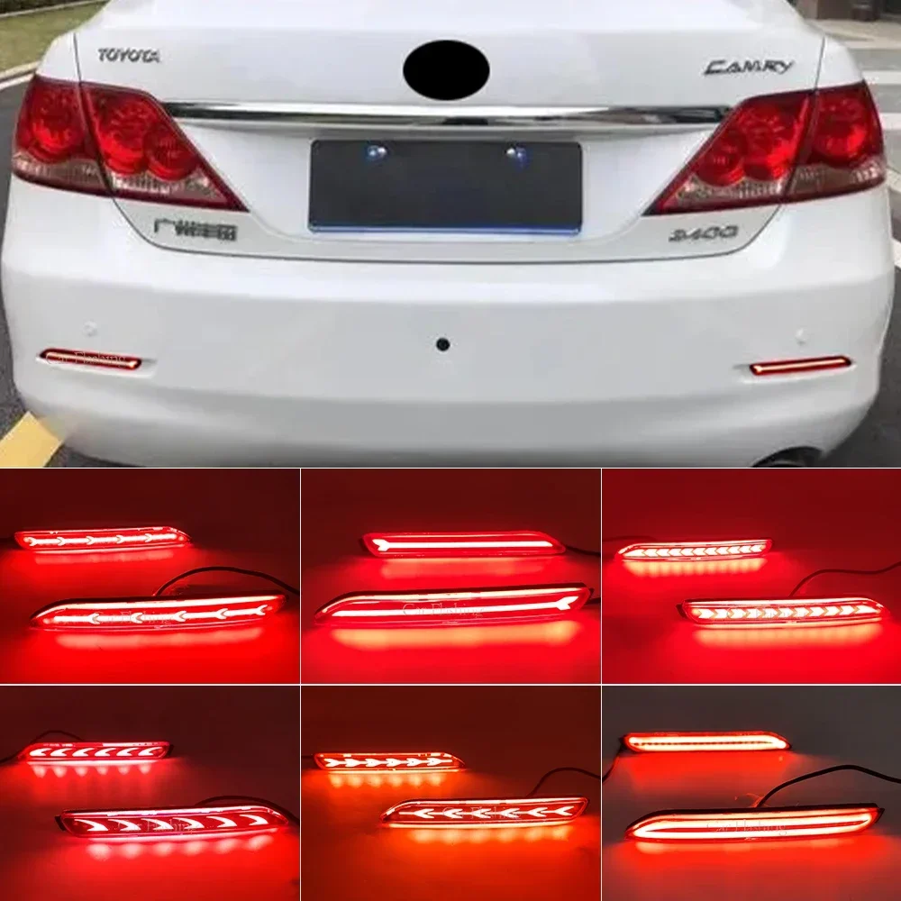 

New！ Car LED Rear Bumper Reflector lamp For Toyota RAV4 Camry Reiz Mark X WISH SIENNA Innova Lexus ISF GX470 RX300 Tail Brake si