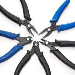 1 Stks/partij Koolstofstalen Tang Elektrische Draadkabelsnijders Knippen Zijknips Flush-Tang Tang Handgereedschap Voor Het Maken Van Sieraden