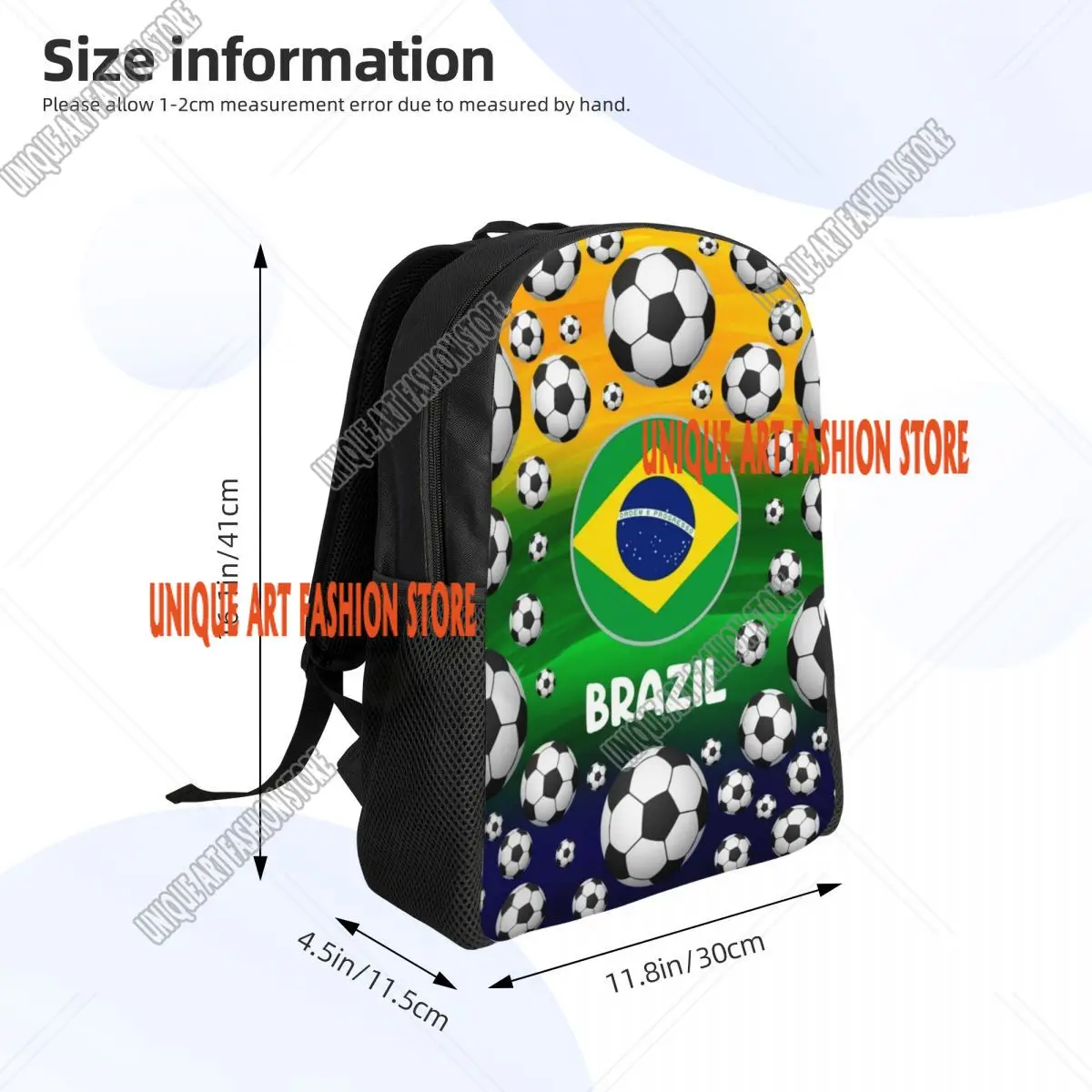 كرة القدم كرة القدم حقيبة السفر الرجال النساء مدرسة كمبيوتر محمول الكتب كلية الطالب Daypack حقائب