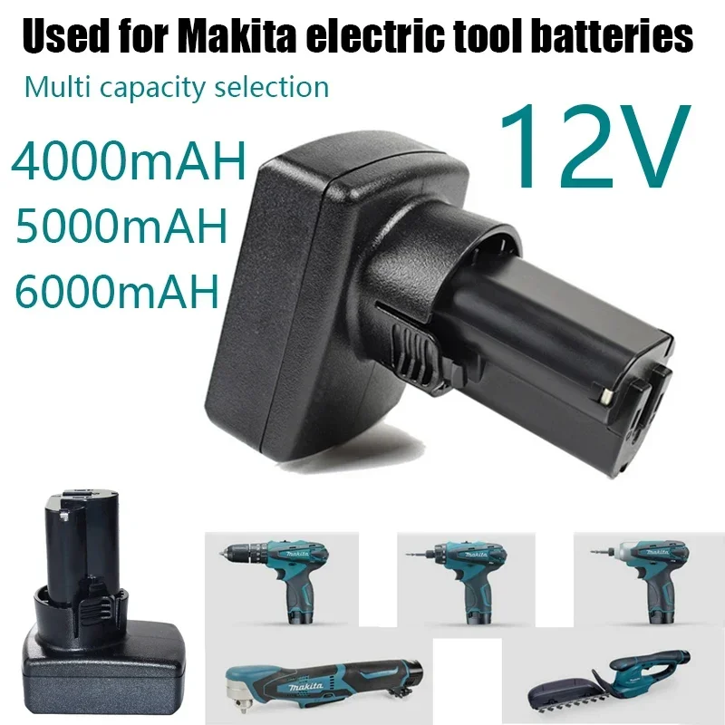 4.0/5.0/6.0mAh BL1013 Battery for Makita 12V Battery BL1014 DF030D DF330D LCT203W 194550-6 194551-4 Li-ion Replacement Battery