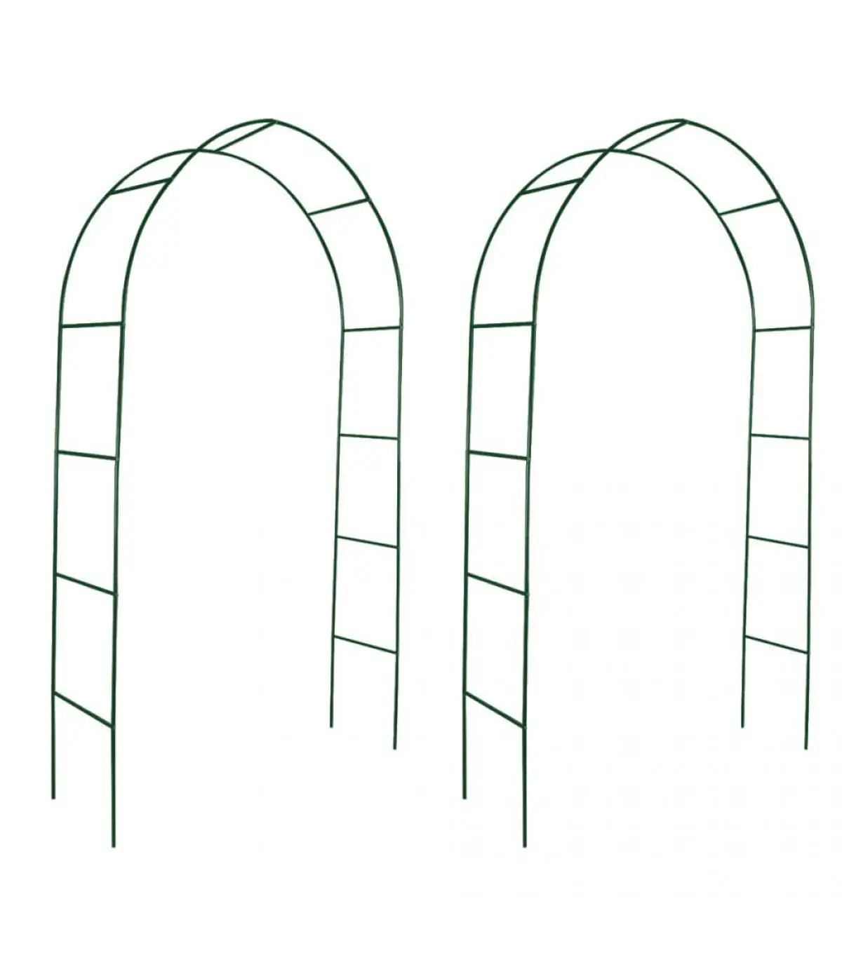 Garden arches arches garden arches 2 pieces for climbing plants