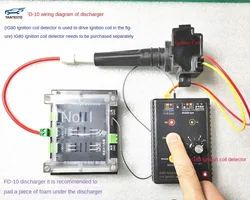 FD-10 Automobile Ignition Coil Arrester   Flashover Performance Detector Discharger Leakage Detection