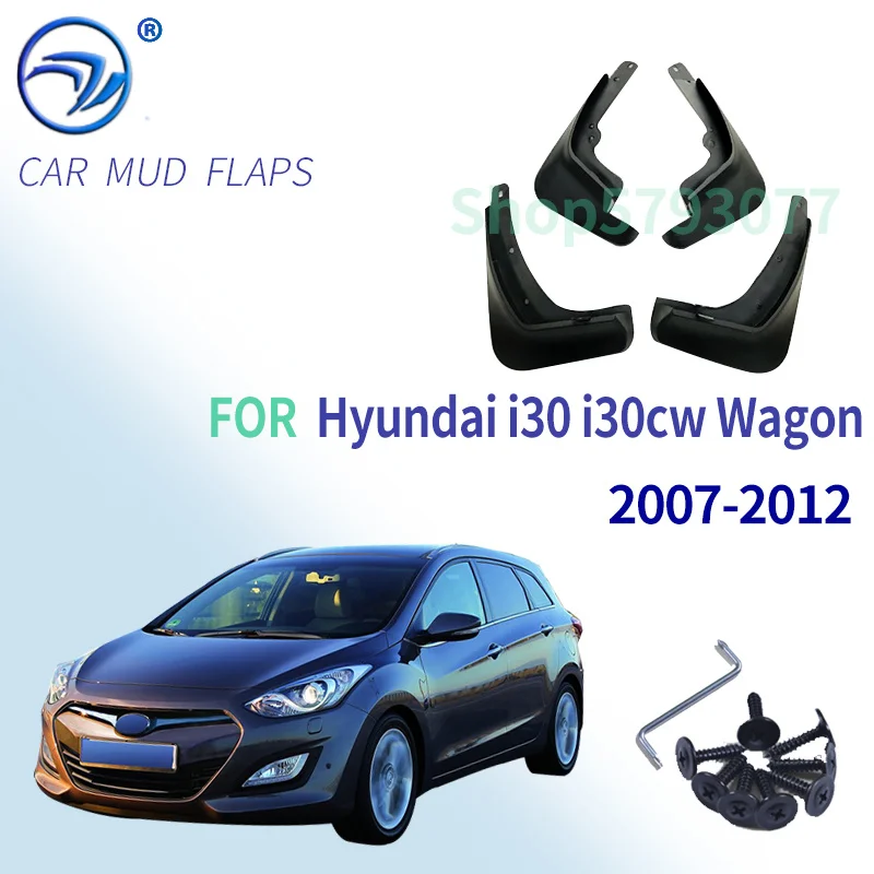 For Hyundai i30 i30cw Wagon 2007 2008 209 2010 2011 2012 Mud Flaps Splash Guard Cover Mudguard Fenders Splasher Auto Accessories