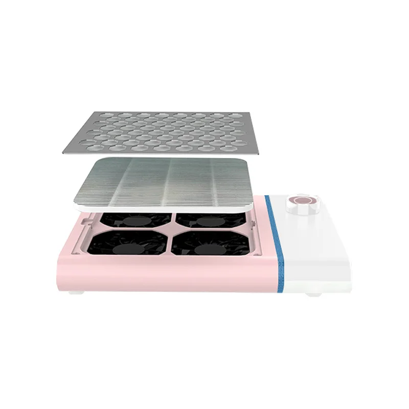 

4500 RPM Nail Dust Collector for Beauty Salon 4 Fans Vacuum Cleaner Manicure