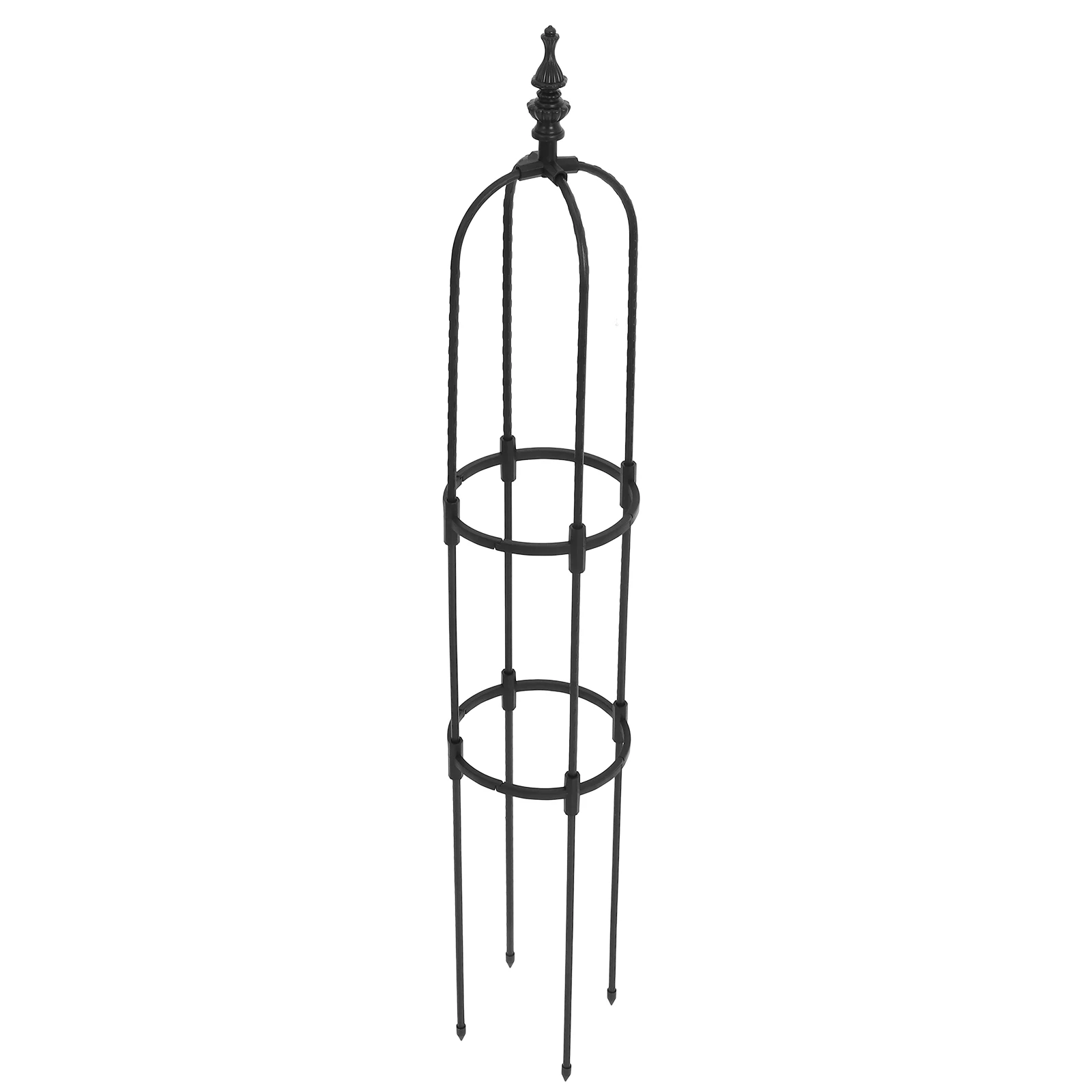 

Pergola Flower Climbing Frame Green Plants Iron Garden Obelisk Trellis for Pot Stainless Steel Cucumber Potted