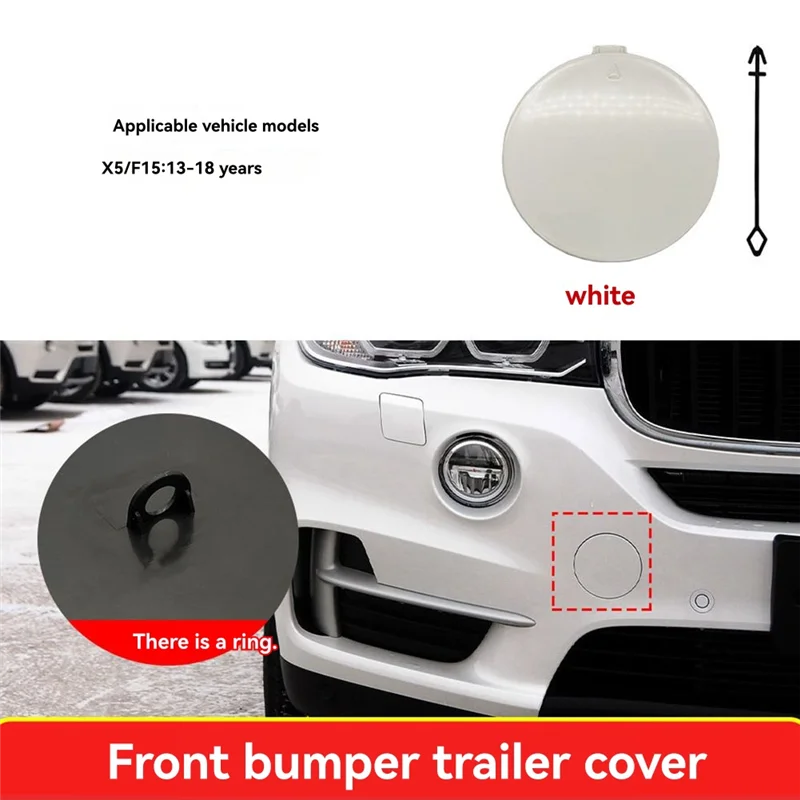

51117378591 Car Front Bumper Tow Hook Cover For BMW X5 F15 2013-2018
