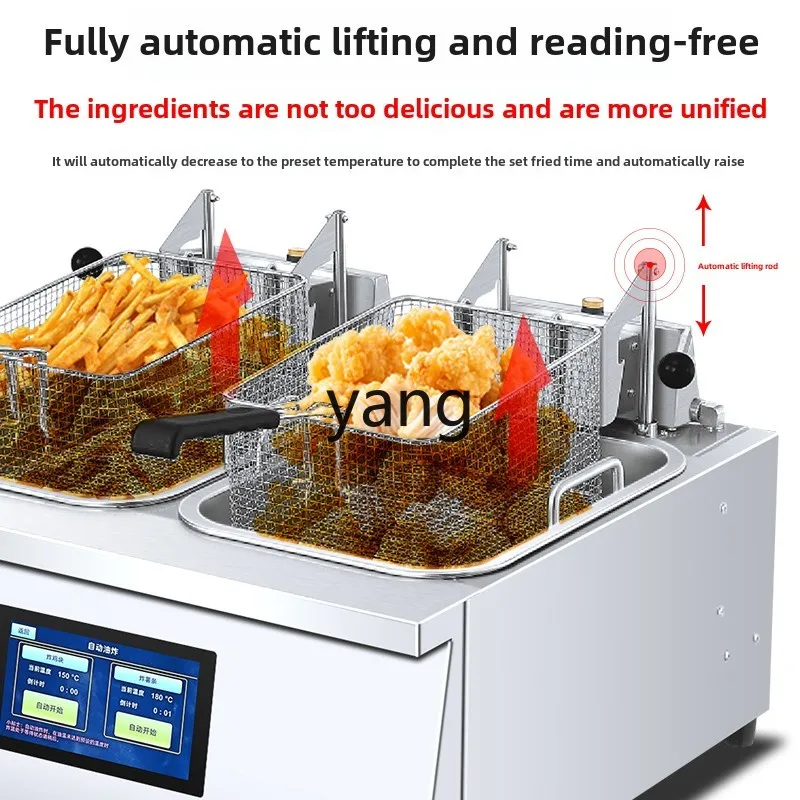 Friggitrice da banco con sollevamento automatico temporizzato commerciale CX