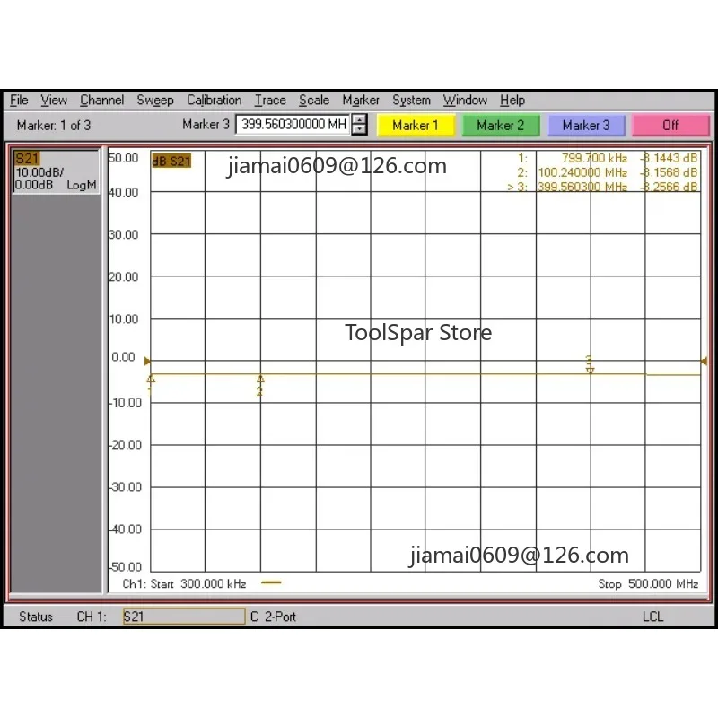 300KHz-400MHz Power Divider, Low Frequency IF Power Splitter, Clock Signal Divider for Intermediate Frequency Circuit