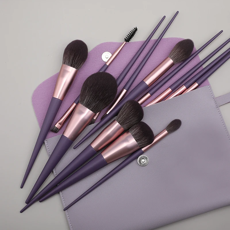 13 pieces  Makeup Brushes Set Foundation Powder Blush Eyeshadow Concealer Lip Eye Make Up Brush Cosmetics Beauty Tools