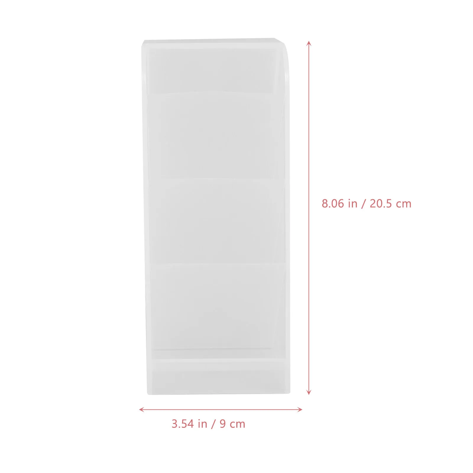 3Pcs Stationery Organizers Vertical Desktop Holder for Pens Pencils Makeup Brushes Compact Desk Storage Solution