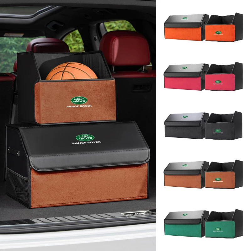 Car Trunk Storage Box Collapsible Travel Organizer Bag For Land Rover Range Rover Evoque Velar Defender Discovery Freelander LAN