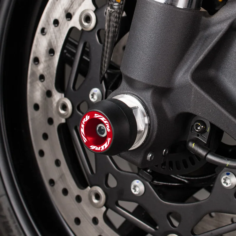 Protector de rueda para YAMAHA YZF-R6 R6 2017-2024, accesorios de motocicleta, deslizadores de choque de horquilla de eje de rueda delantera y trasera, almohadilla anticaída r6