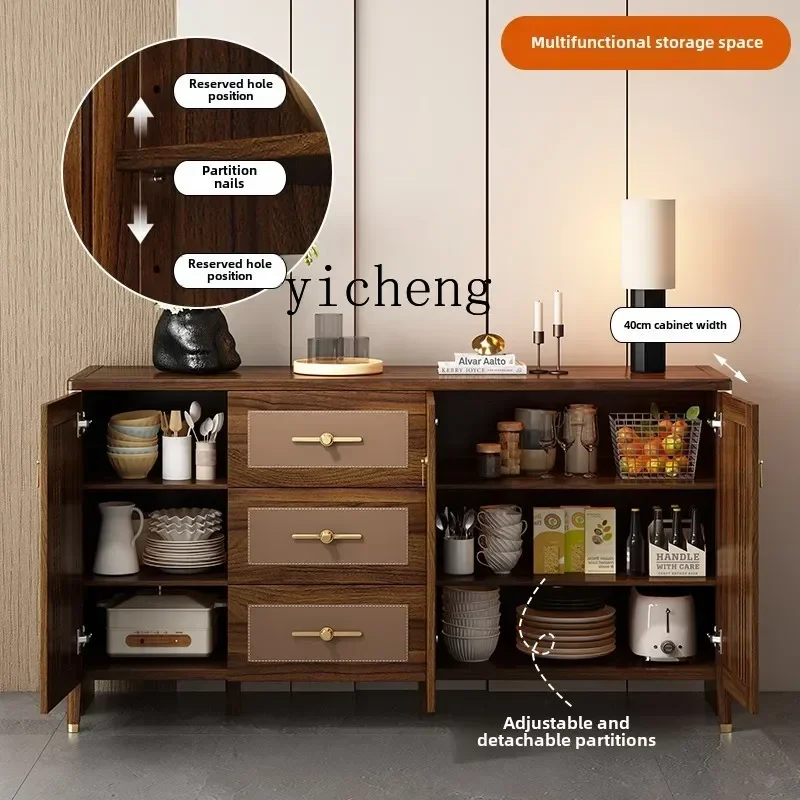 YFY Zk dining side cabinet, living room integrated cabinet against the wall, storage kitchen multi-functional dining room