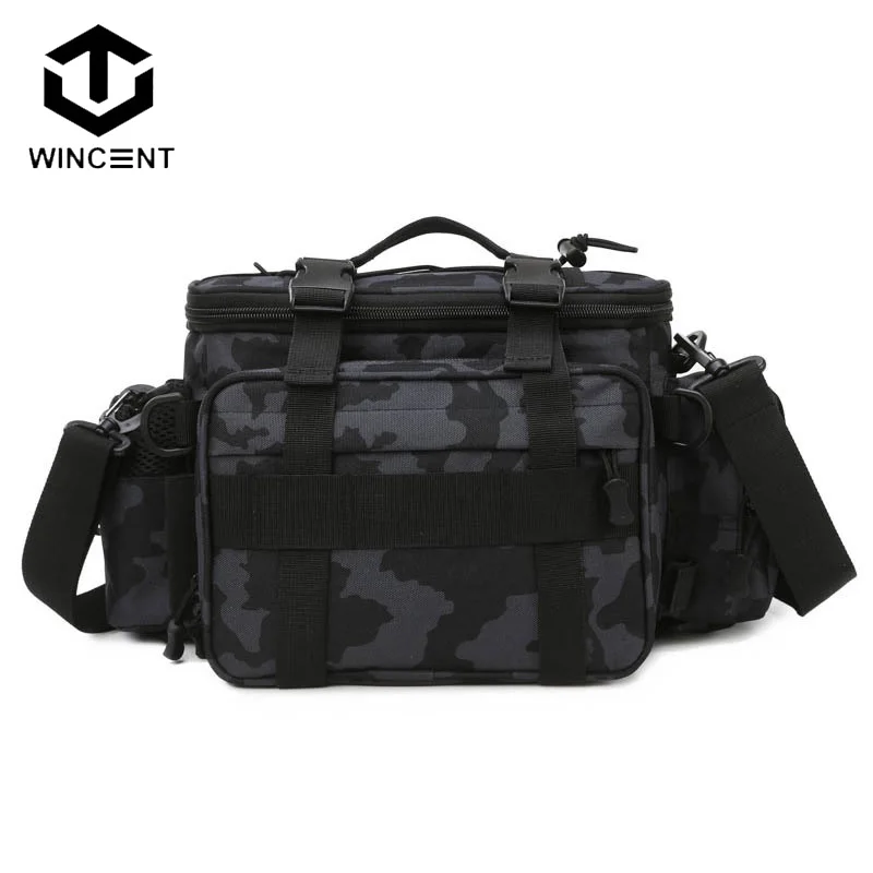 Wincurl Outdoor Tactical Sling Bag Fishing Storage sport marsupio fotografia esche multifunzionali borsa a tracolla borsa a mano