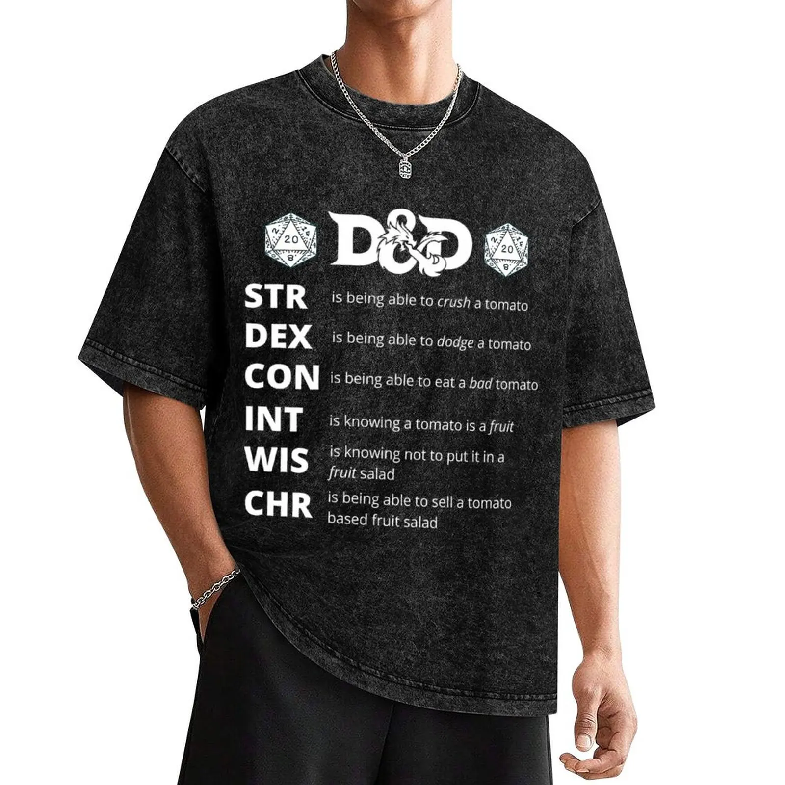 

Dungeons and Dragons T-Shirt anime tshirt cute tops hippie clothes t shirts for men graphic